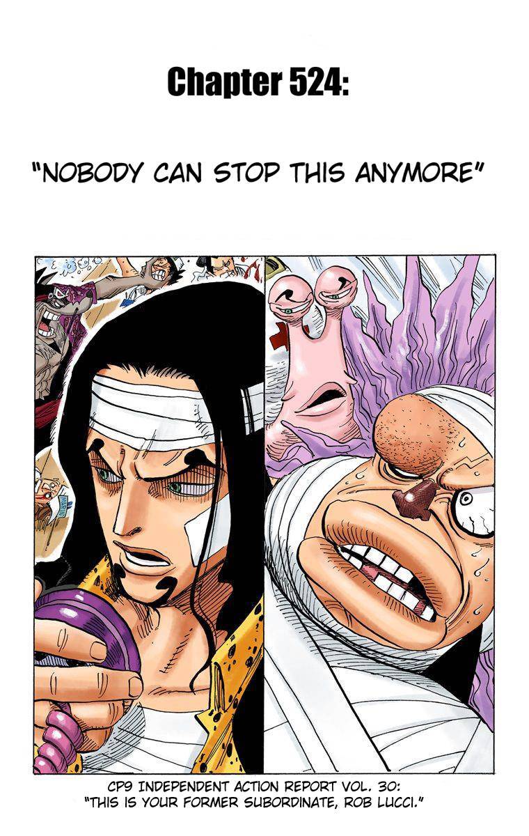 One Piece Digital Colored Chapter 524 image 02